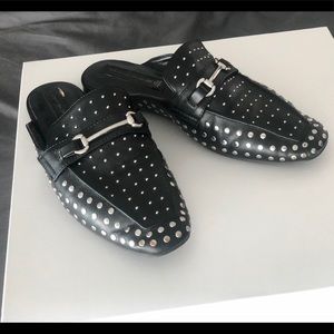 Steve Madden Laaura flat leather mules